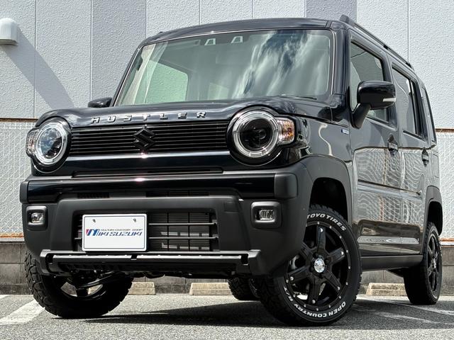 ハスラー タフワイルド　４ＷＤ　タフワイルド　三木スズキオリジナル　ＢＫスタイル仕様　８インチフルセグナビ　バックカメラ　ＥＴＣ　リフトアップ＆オープンカントリーホワイトレタータイヤ＆ＭＫ５６ブラックホイール（25枚目）