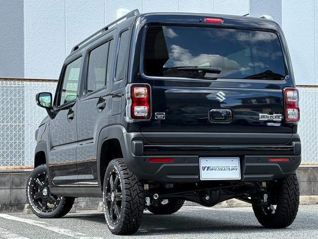 ハスラー タフワイルド　４ＷＤ　タフワイルド　三木スズキオリジナル　ＢＫスタイル仕様　８インチフルセグナビ　バックカメラ　ＥＴＣ　リフトアップ＆オープンカントリーホワイトレタータイヤ＆ＭＫ５６ブラックホイール（28枚目）