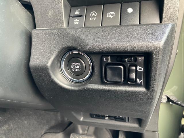 プッシュスタートボタンでラクラクエンジンスタートです♪