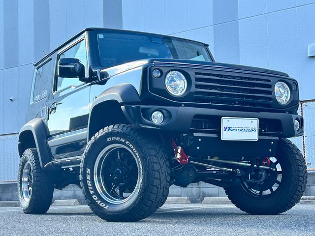 ジムニーシエラ JC リフトアップ 社外前後バンパー BRIDEユーロスターシート左右 フルセグナビゲーション オフロードタイヤ RAYS16インチアルミホイール ECU書換レギュラー仕様 バックカメラ ETC車載器(14枚目)