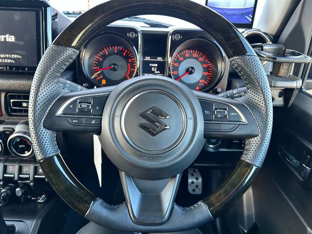 ジムニーシエラ JC リフトアップ 社外前後バンパー BRIDEユーロスターシート左右 フルセグナビゲーション オフロードタイヤ RAYS16インチアルミホイール ECU書換レギュラー仕様 バックカメラ ETC車載器(54枚目)