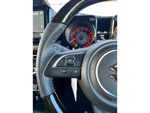 ジムニーシエラ JC リフトアップ 社外前後バンパー BRIDEユーロスターシート左右 フルセグナビゲーション オフロードタイヤ RAYS16インチアルミホイール ECU書換レギュラー仕様 バックカメラ ETC車載器(55枚目)