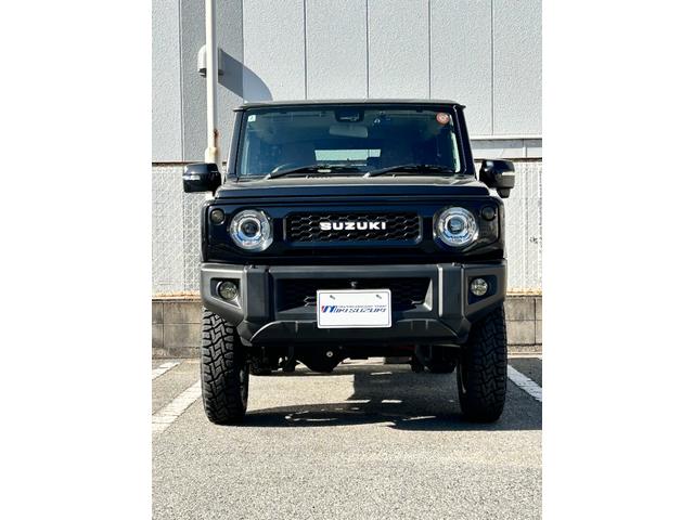 ジムニー XC BKスタイル3インチリフトアップキットTOYOオープンカントリーRTタイヤ 社外アルミホイール SUZUKIブラックグリル LEDフロント&サイド&テールランプ ALPINEアルパインBIGX8型ナビ(18枚目)