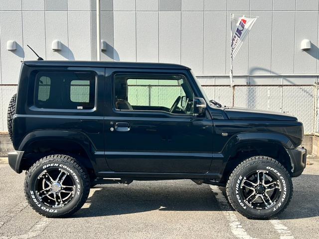 ジムニー XC BKスタイル3インチリフトアップキットTOYOオープンカントリーRTタイヤ 社外アルミホイール SUZUKIブラックグリル LEDフロント&サイド&テールランプ ALPINEアルパインBIGX8型ナビ(25枚目)