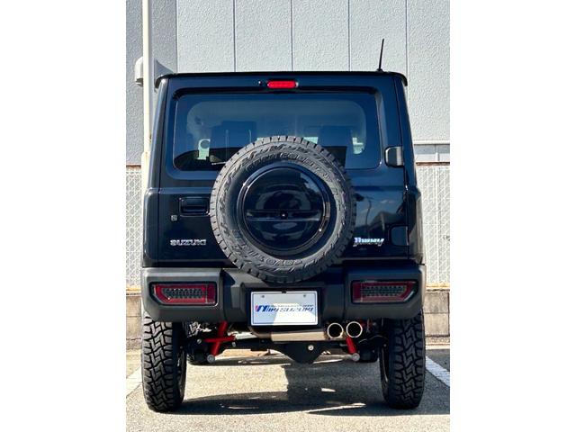 ジムニー XC BKスタイル3インチリフトアップキットTOYOオープンカントリーRTタイヤ 社外アルミホイール SUZUKIブラックグリル LEDフロント&サイド&テールランプ ALPINEアルパインBIGX8型ナビ(28枚目)