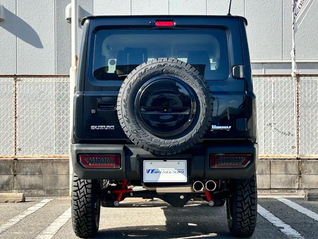 ジムニー XC BKスタイル3インチリフトアップキットTOYOオープンカントリーRTタイヤ 社外アルミホイール SUZUKIブラックグリル LEDフロント&サイド&テールランプ ALPINEアルパインBIGX8型ナビ(30枚目)