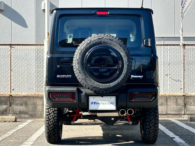 ジムニー XC BKスタイル3インチリフトアップキットTOYOオープンカントリーRTタイヤ 社外アルミホイール SUZUKIブラックグリル LEDフロント&サイド&テールランプ ALPINEアルパインBIGX8型ナビ(31枚目)