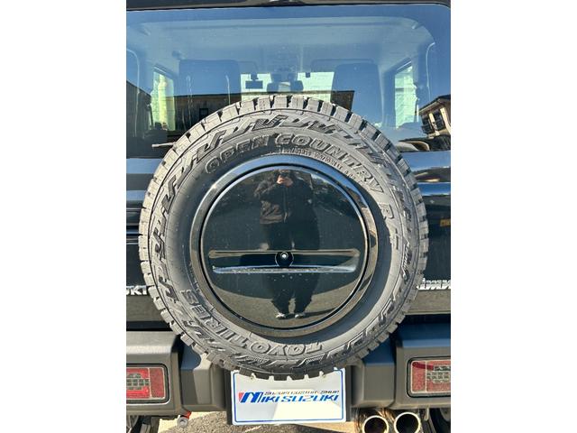 ジムニー XC BKスタイル3インチリフトアップキットTOYOオープンカントリーRTタイヤ 社外アルミホイール SUZUKIブラックグリル LEDフロント&サイド&テールランプ ALPINEアルパインBIGX8型ナビ(32枚目)