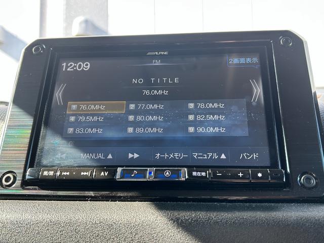 ジムニー XC BKスタイル3インチリフトアップキットTOYOオープンカントリーRTタイヤ 社外アルミホイール SUZUKIブラックグリル LEDフロント&サイド&テールランプ ALPINEアルパインBIGX8型ナビ(45枚目)