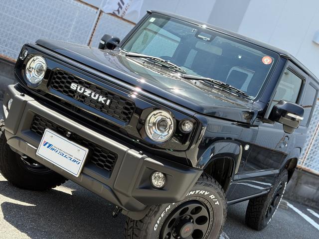 ジムニー XC BKスタイル 1インチリフトアップ オフロードタイヤ 16インチAW アルパイン製ディスプレイオーディオ付き バック&フロントカメラ ETC車載器 LEDウインカー&サイドマーカー&テールランプ(6枚目)