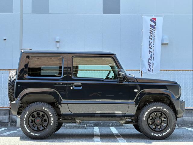 ジムニー XC BKスタイル 1インチリフトアップ オフロードタイヤ 16インチAW アルパイン製ディスプレイオーディオ付き バック&フロントカメラ ETC車載器 LEDウインカー&サイドマーカー&テールランプ(11枚目)