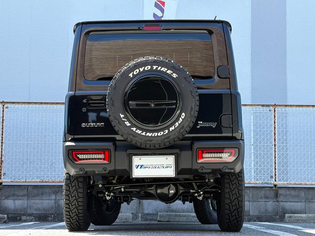 ジムニー XC BKスタイル 1インチリフトアップ オフロードタイヤ 16インチAW アルパイン製ディスプレイオーディオ付き バック&フロントカメラ ETC車載器 LEDウインカー&サイドマーカー&テールランプ(14枚目)
