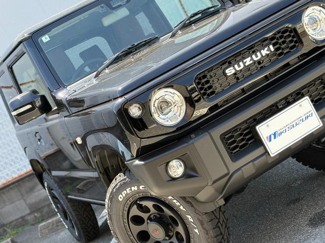 ジムニー XC BKスタイル 1インチリフトアップ オフロードタイヤ 16インチAW アルパイン製ディスプレイオーディオ付き バック&フロントカメラ ETC車載器 LEDウインカー&サイドマーカー&テールランプ(16枚目)