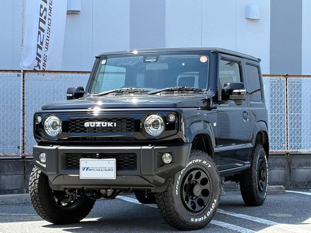 ジムニー XC BKスタイル 1インチリフトアップ オフロードタイヤ 16インチAW アルパイン製ディスプレイオーディオ付き バック&フロントカメラ ETC車載器 LEDウインカー&サイドマーカー&テールランプ(18枚目)