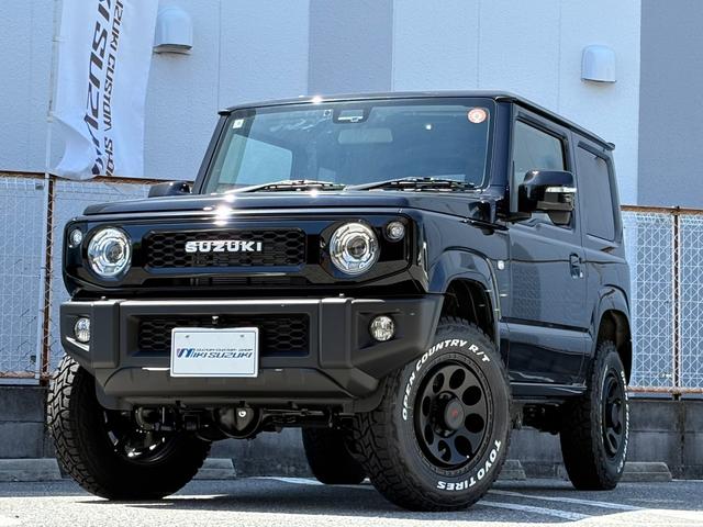 ジムニー XC BKスタイル 1インチリフトアップ オフロードタイヤ 16インチAW アルパイン製ディスプレイオーディオ付き バック&フロントカメラ ETC車載器 LEDウインカー&サイドマーカー&テールランプ(21枚目)