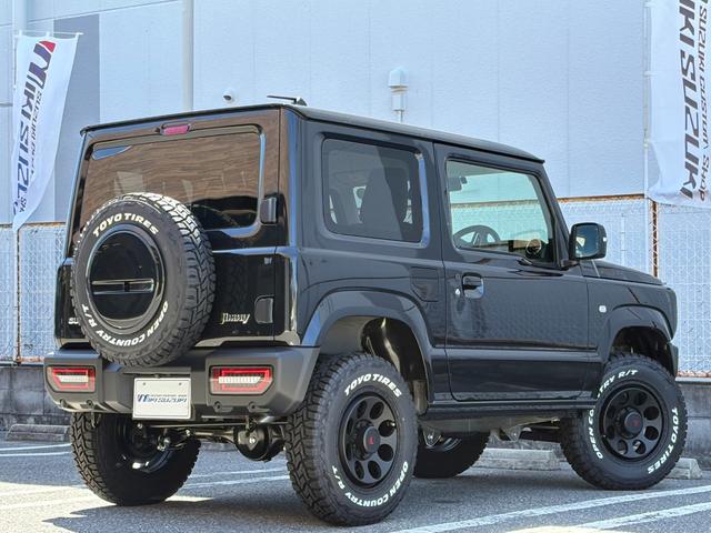 ジムニー XC BKスタイル 1インチリフトアップ オフロードタイヤ 16インチAW アルパイン製ディスプレイオーディオ付き バック&フロントカメラ ETC車載器 LEDウインカー&サイドマーカー&テールランプ(28枚目)