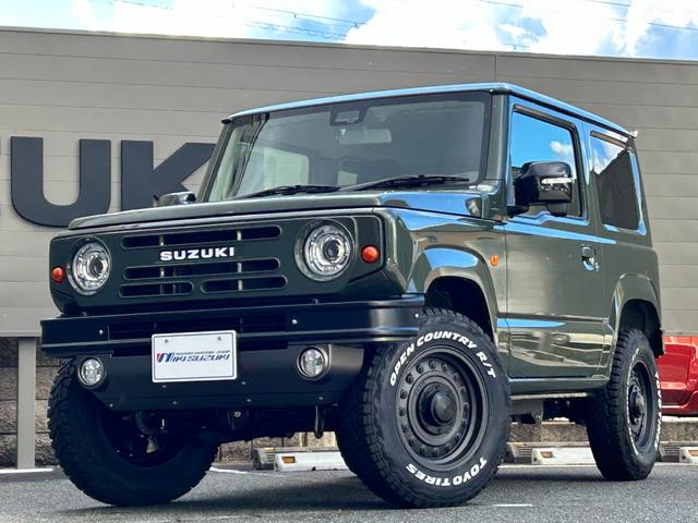 ジムニー ＸＣ　ダムド製ザ・ルーツ仕様　フロント＆リアバンパー　フロントグリル　ＴＯＹＯオープンカントリーＲＴホワイトレタータイヤ　ＤＥＡＮコロラド１６ＡＷ　アルパイン製ディスプレイオーディオ　バックカメラ　ＥＴＣ（7枚目）