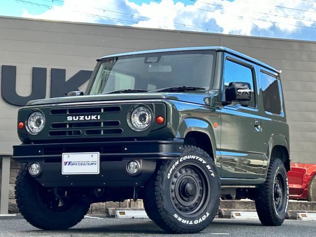 ジムニー ＸＣ　ダムド製ザ・ルーツ仕様　フロント＆リアバンパー　フロントグリル　ＴＯＹＯオープンカントリーＲＴホワイトレタータイヤ　ＤＥＡＮコロラド１６ＡＷ　アルパイン製ディスプレイオーディオ　バックカメラ　ＥＴＣ（8枚目）