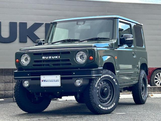 ジムニー ＸＣ　ダムド製ザ・ルーツ仕様　フロント＆リアバンパー　フロントグリル　ＴＯＹＯオープンカントリーＲＴホワイトレタータイヤ　ＤＥＡＮコロラド１６ＡＷ　アルパイン製ディスプレイオーディオ　バックカメラ　ＥＴＣ（9枚目）