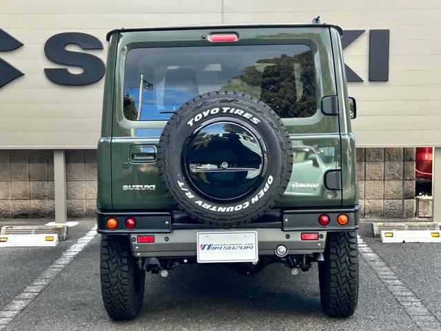 ジムニー ＸＣ　ダムド製ザ・ルーツ仕様　フロント＆リアバンパー　フロントグリル　ＴＯＹＯオープンカントリーＲＴホワイトレタータイヤ　ＤＥＡＮコロラド１６ＡＷ　アルパイン製ディスプレイオーディオ　バックカメラ　ＥＴＣ（32枚目）