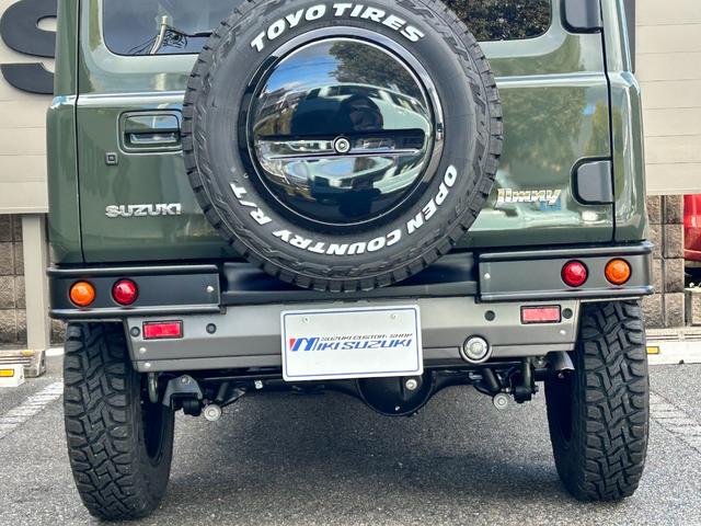 ジムニー ＸＣ　ダムド製ザ・ルーツ仕様　フロント＆リアバンパー　フロントグリル　ＴＯＹＯオープンカントリーＲＴホワイトレタータイヤ　ＤＥＡＮコロラド１６ＡＷ　アルパイン製ディスプレイオーディオ　バックカメラ　ＥＴＣ（35枚目）