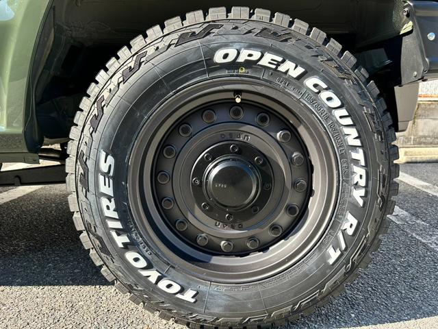 ジムニー ＸＣ　ダムド製ザ・ルーツ仕様　フロント＆リアバンパー　フロントグリル　ＴＯＹＯオープンカントリーＲＴホワイトレタータイヤ　ＤＥＡＮコロラド１６ＡＷ　アルパイン製ディスプレイオーディオ　バックカメラ　ＥＴＣ（67枚目）