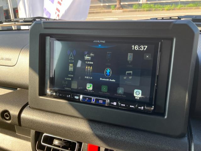 ジムニー ＸＣ　ダムド製ザ・ルーツ仕様　フロント＆リアバンパー　フロントグリル　ＴＯＹＯオープンカントリーＲＴホワイトレタータイヤ　ＤＥＡＮコロラド１６ＡＷ　アルパイン製ディスプレイオーディオ　バックカメラ　ＥＴＣ（71枚目）