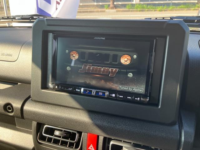 ジムニー ＸＣ　ダムド製ザ・ルーツ仕様　フロント＆リアバンパー　フロントグリル　ＴＯＹＯオープンカントリーＲＴホワイトレタータイヤ　ＤＥＡＮコロラド１６ＡＷ　アルパイン製ディスプレイオーディオ　バックカメラ　ＥＴＣ（75枚目）