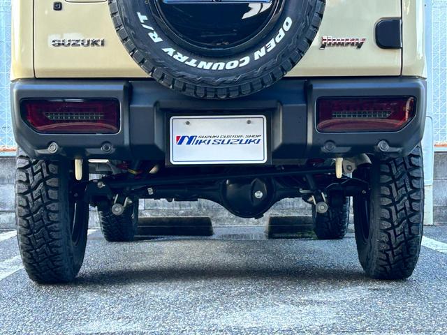 ジムニー ＸＬ　ＢＫスタイル　１インチリフトアップ　オフロードＴＯＹＯタイヤＲＴ　１６インチＡＷ　　エクリプス７インチナビゲーション　バックカメラ　フロントカメラ　ＬＥＤウインカー＆サイドマーカー＆テールランプ（43枚目）