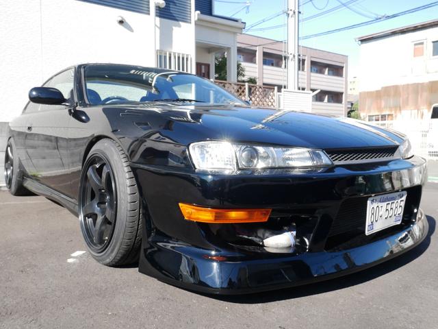 シルビア Ｋ’ｓ　社外エアロ　ローダウン　社外アルミホイール　純正５速　社外マフラー（10枚目）