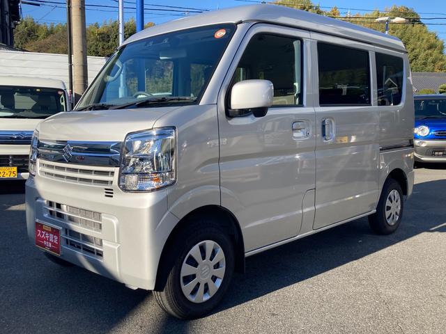 エブリイ JOINターボ 6型 デモカー使用 前後衝突軽減B 4WD デュアルカメラブレーキサポート(前後衝突軽減ブレーキ) パートタイム4WD LEDヘッドライト スマートキー キーレスプッシュスタート オートライト 電動格納式リモコンドアミラー シートヒーター(53枚目)