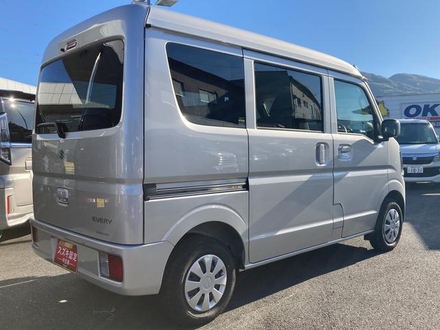 エブリイ JOINターボ 6型 デモカー使用 前後衝突軽減B 4WD デュアルカメラブレーキサポート(前後衝突軽減ブレーキ) パートタイム4WD LEDヘッドライト スマートキー キーレスプッシュスタート オートライト 電動格納式リモコンドアミラー シートヒーター(54枚目)