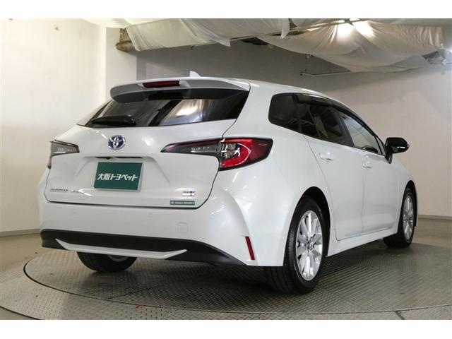 カローラツーリング ハイブリッド G エアバッグ ABS 盗難防止装置 衝突被害軽減ブレーキ オートクルーズコントロール ETC 地デジ フルオートエアコン バックカメラ LED メモリーナビ ミュージックプレイヤー接続可 スマートキー(8枚目)