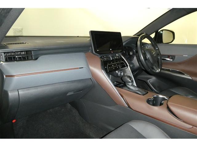 ハリアー Z レザーパッケージ イモビ バックモニター プリクラッシュセーフティ LEDヘッド クルコン 横滑防止装置 メディアプレイヤー接続 地デジTV レザーシート ドライブレコーダー 4WD スマートキー ETC キーレス(12枚目)