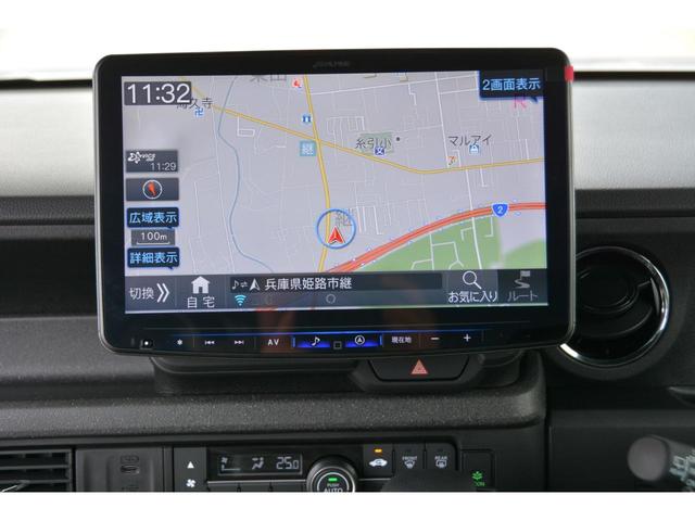 Ｎ－ＢＯＸ ベースグレード　－　新車　－　アルパインＢＩＧ－Ｘ１１型大画面ナビ＆フルセグＴＶ＆Ａｐｐｌｅ　ＣａｒＰｌａｙ／Ａｎｄｒｏｉｄ　Ａｕｔｏ対応＆ステアリングリモコン連動＆ナビ連動舵角対応リヤワイドカメラ付き（3枚目）