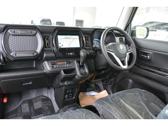 ハスラー ハイブリッドＸ　－　新車　－　８型大画面ナビ＆フルセグＴＶ＆ＡｐｐｌｅＣａｒＰｌａｙ／ＡｎｄｒｏｉｄＡｕｔｏ対応＆ＣＤ・ＤＶＤ・ＳＤ再生＆ＵＳＢ・Ｂｌｕｅｔｏｏｔｈ接続＆バックカメラ＆ＥＴＣ車載器＆フロアマット付（3枚目）