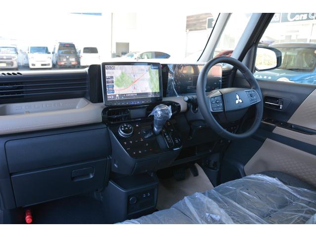 デリカミニ Ｔ　プレミアム　４ＷＤ　－　新車　－　２トーンカラー　アルパインＢＩＧ－Ｘ１１型大画面ナビ＆Ａｐｐｌｅ　ＣａｒＰｌａｙ／Ａｎｄｒｏｉｄ　Ａｕｔｏ対応＆マルチアラウンドモニター＆ＥＴＣ車載器＆マット＆ルーフレール付き（3枚目）