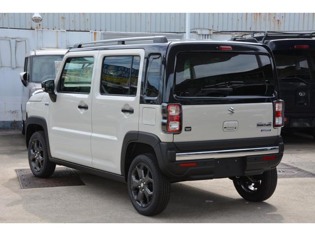 ハスラー タフワイルド　－新車－２トーンカラー仕様車　８型大画面ナビ＆フルセグＴＶ＆ＡｐｐｌｅＣａｒＰｌａｙ／ＡｎｄｒｏｉｄＡｕｔｏ対応＆ＣＤ・ＤＶＤ・ＳＤ再生＆ＵＳＢ・Ｂｌｕｅｔｏｏｔｈ接続＆バックカメラ＆ＥＴＣ＆マット付（2枚目）