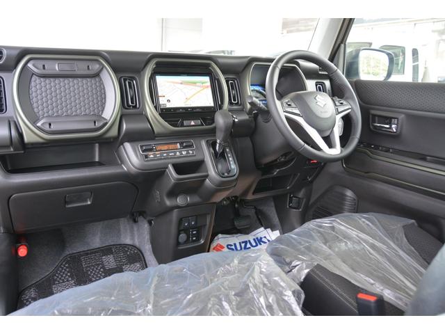 ハスラー タフワイルド　－新車－２トーンカラー仕様車　８型大画面ナビ＆フルセグＴＶ＆ＡｐｐｌｅＣａｒＰｌａｙ／ＡｎｄｒｏｉｄＡｕｔｏ対応＆ＣＤ・ＤＶＤ・ＳＤ再生＆ＵＳＢ・Ｂｌｕｅｔｏｏｔｈ接続＆バックカメラ＆ＥＴＣ＆マット付（3枚目）