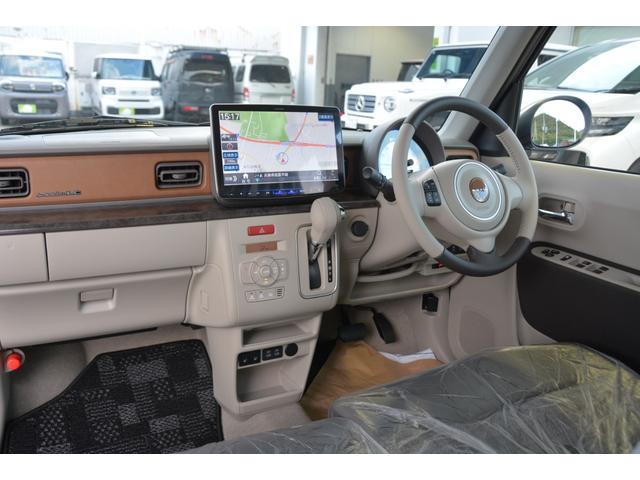アルトラパンLC ハイブリッドX - 新車 - 2トーンルーフ仕様車 アルパインBIG-X11型大画面スマホアプリ連携ナビ&Apple CarPlay/Android Auto対応&フルセグTV&バックカメラ&ETC車載器&マット付き(3枚目)