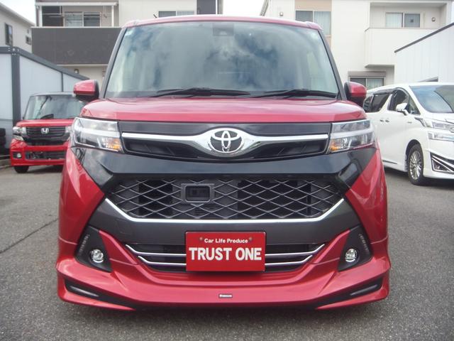 タンク カスタムＧ－Ｔ　ターボ・１オーナー禁煙車・トヨタ記録簿６枚・モデリスタエアロ・純正９型ナビ・フルセグＴＶ・ブルートゥース・ＥＴＣ・両側電動スライドドア・シートヒーター・シートカバー・衝突軽減ブレーキ・車線逸脱警報機能（21枚目）