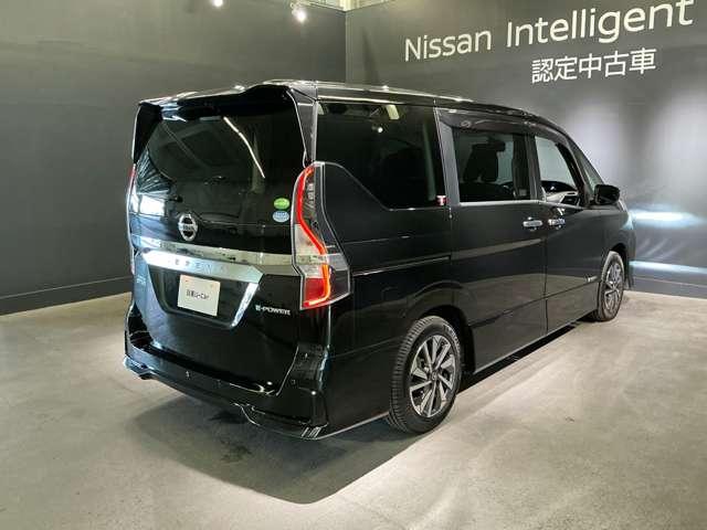 セレナ １．２　ｅ－ＰＯＷＥＲ　ハイウェイスター　Ｖ　シートヒーター＆メモリーナビ＆プロパイロ　３６０°カメラ　エマジェンシーブレーキ　１オナ　寒冷地仕様　スマキー　バックカメラ　ＬＥＤ　レーンアシスト　ＥＴＣ　ドラレコ　Ａストップ　イモビ　フルオートエアコン　アルミホイール　エアバック　ＡＢＳ（2枚目）