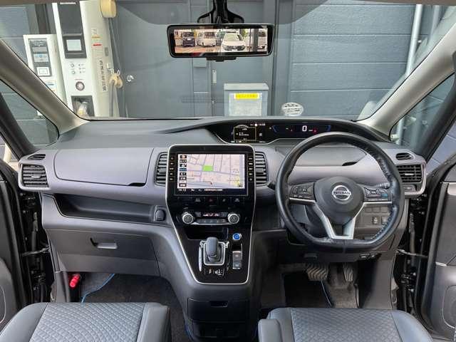 セレナ ｅ－パワー　ハイウェイスターＶ　プロパイロット＆メモリーナビ（ＭＭ５２０Ｄ－Ｌ）＆フルセグ＆アラウンドビューモニター＆前後ドラレコ＆ＥＴＣ＆両側オートスライドドア＆防水シート（3枚目）