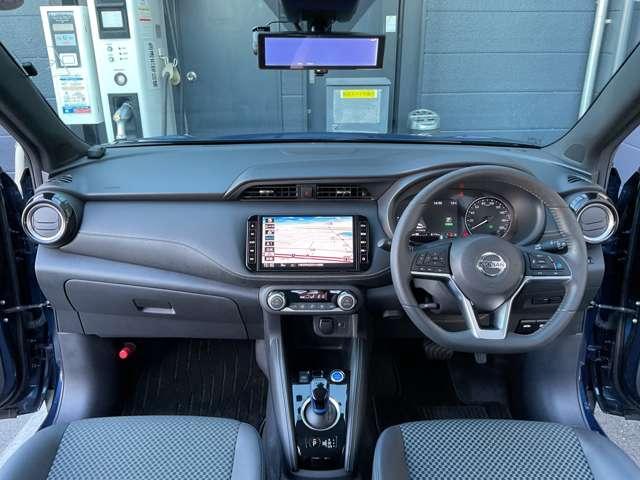 キックス １．２　Ｘ　（ｅ－ＰＯＷＥＲ）　メモリーナビ＆フルセグ＆前後ドラレコ　ナビ＆ＴＶ　ワンオ－ナ－車　追従クルコン　スマートキー　ＬＥＤヘッド　レーンアシスト　パワーステアリング　盗難防止システム　ドライブレコーダー　ＥＴＣ　メモリーナビ　サイドエアバッグ　アルミ　ＡＡＣ（3枚目）