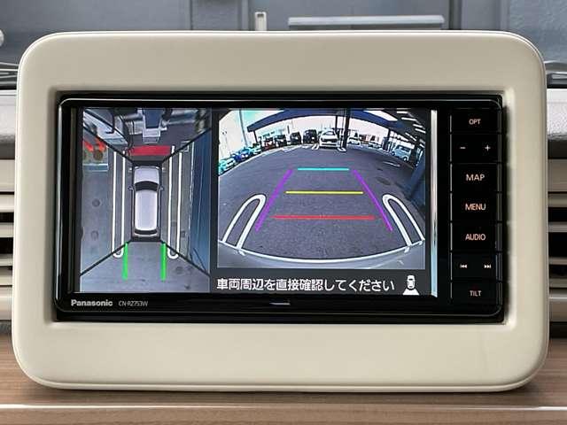 アルトラパン X パナソニックメモリーナビ(CN-RZ753W)&フルセグ&全方位モニター&ドラレコ&ディズチャージライト(16枚目)