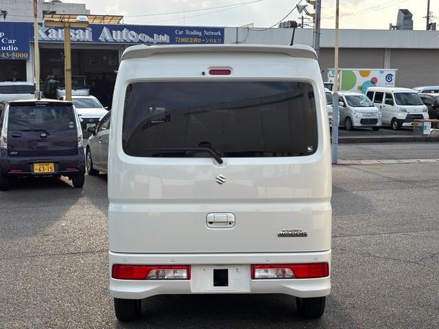 エブリイワゴン PZターボスペシャル 4WD 禁煙車 8インチナビ シートヒーター 後席モニター フルセグテレビ 両側パワースライドドア オートステップ 前後ドライブレコーダー クラッツェオシートカバー バックカメラ ワンオーナーETC(6枚目)