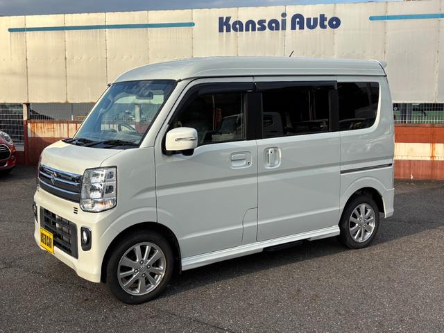 エブリイワゴン PZターボスペシャル 4WD 禁煙車 8インチナビ シートヒーター 後席モニター フルセグテレビ 両側パワースライドドア オートステップ 前後ドライブレコーダー クラッツェオシートカバー バックカメラ ワンオーナーETC(7枚目)