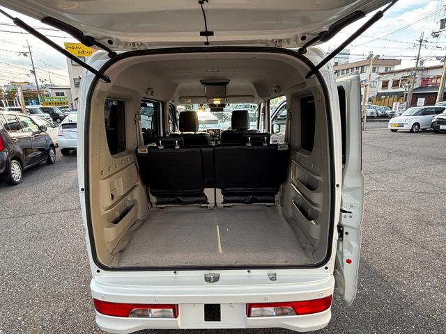 エブリイワゴン PZターボスペシャル 4WD 禁煙車 8インチナビ シートヒーター 後席モニター フルセグテレビ 両側パワースライドドア オートステップ 前後ドライブレコーダー クラッツェオシートカバー バックカメラ ワンオーナーETC(26枚目)