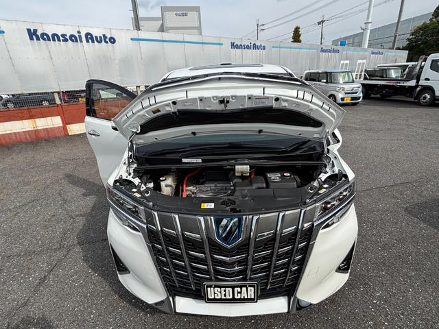 アルファードハイブリッド X 純正ディスプレイオーディオ サンルーフ 純正エンジンスターター ドライブレコーダー 両側パワースライドドア ETC USB接続 後席フリップダウンモニター Bluetooth オートマチックハイビーム(13枚目)