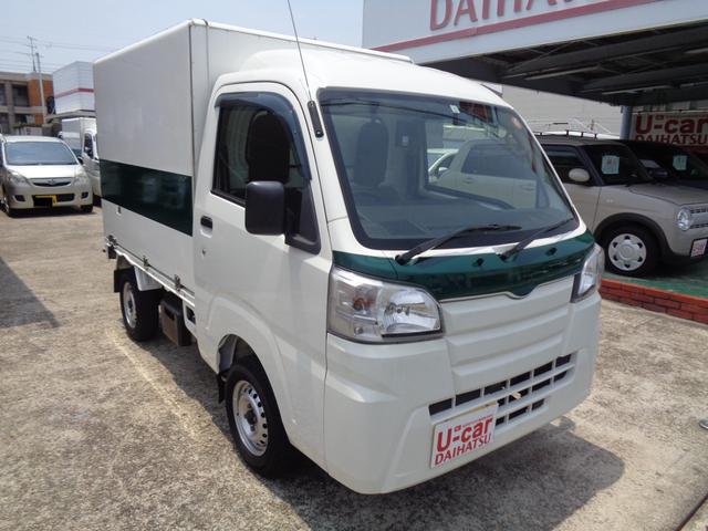 ハイゼットトラック 　中温冷凍車　デンソー製・－７℃設定　片側スライドドア仕様　ＨＲ　パートタイム４ＷＤ・バックモニター・ドラレコ・ラバーマット＋サイドバイザー・取扱説明書・保証書・法人１オーナー（8枚目）